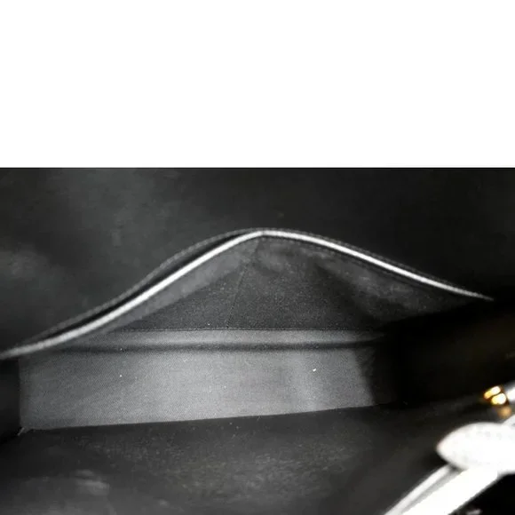 BURBERRY  Title Leather Tote Bag Black - Picture 13 of 13